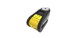 OXFORD Alpha XA14 Alarm Stainless disc lock(14mm pin)-Black& Yellow